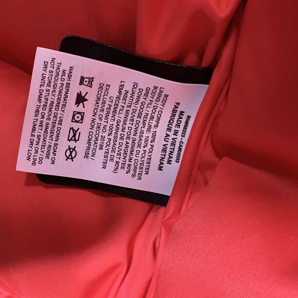 Sz L Nike x NOCTA Sunset Red Down Puffer Jacket Drake DO2783-657 - Picture 12 of 16